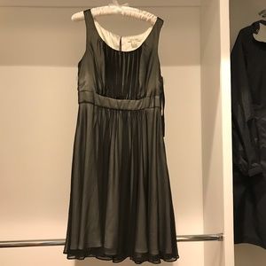 Black layered dress.